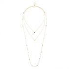 Sole Society Sole Society Mix Stone Layering Necklace - Multi-one Size