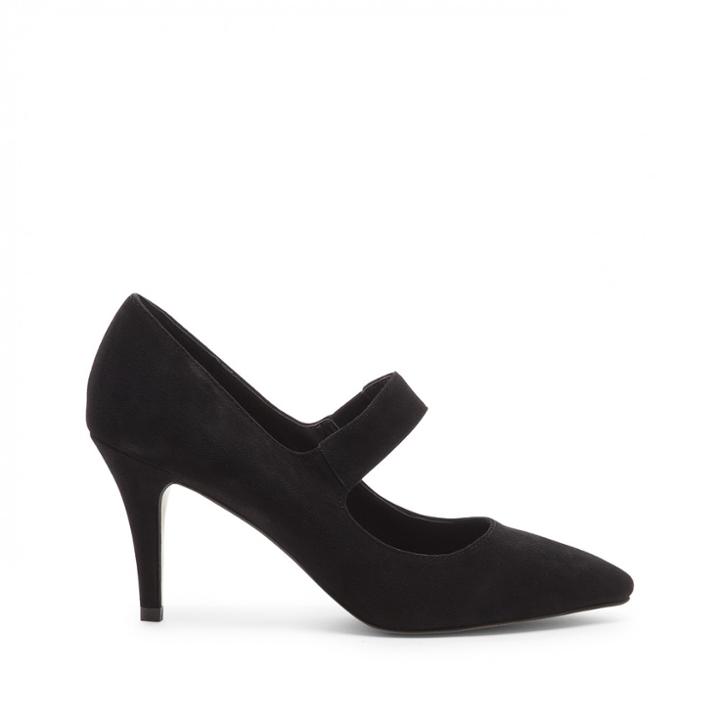 Sole Society Sole Society Deven Mary Jane Pump - Black-8.5