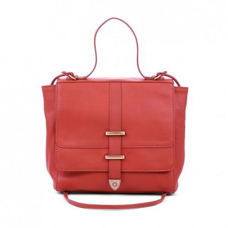 Solesociety Shauna Double Flap Crossbody Bag - Red