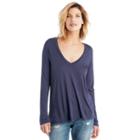 Stylesaint Stylesaint Beechwood Long Sleeve Tee - Navy