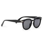 Sole Society Sole Society Cumberland Classic Oversize Sunglasses - Black-one Size