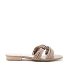 Sole Society Sole Society Dahlia Knotted Flat Sandal - Taupe