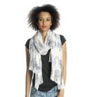 Sole Society Sole Society Dreamcatcher Scarf - Cream Combo-one Size