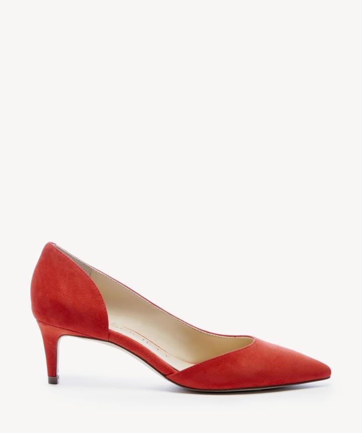 Sole Society Sole Society Mitzi Dorsay Pumps Deep Coral Size 5 Haircalf