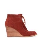 Lucky Brand Lucky Brand Ysabel Wedge Bootie - Russet