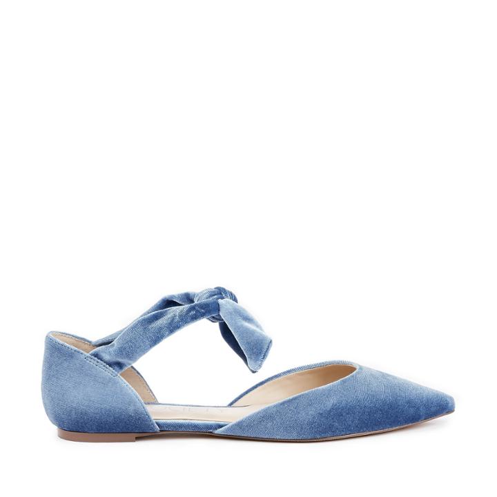 Sole Society Sole Society Teena Two Piece Flat - Glacier Blue-5
