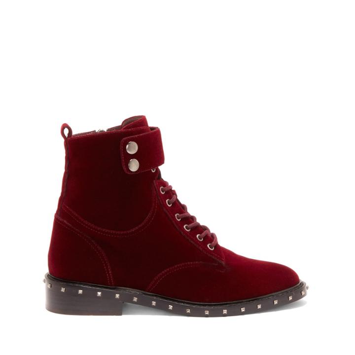 Vince Camuto Vince Camuto Talorini Lace Up Bootie - Wine