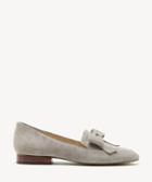 Sole Society Women's Tannse Bow Loafers Mushroom Size 5 Suede From Sole Society