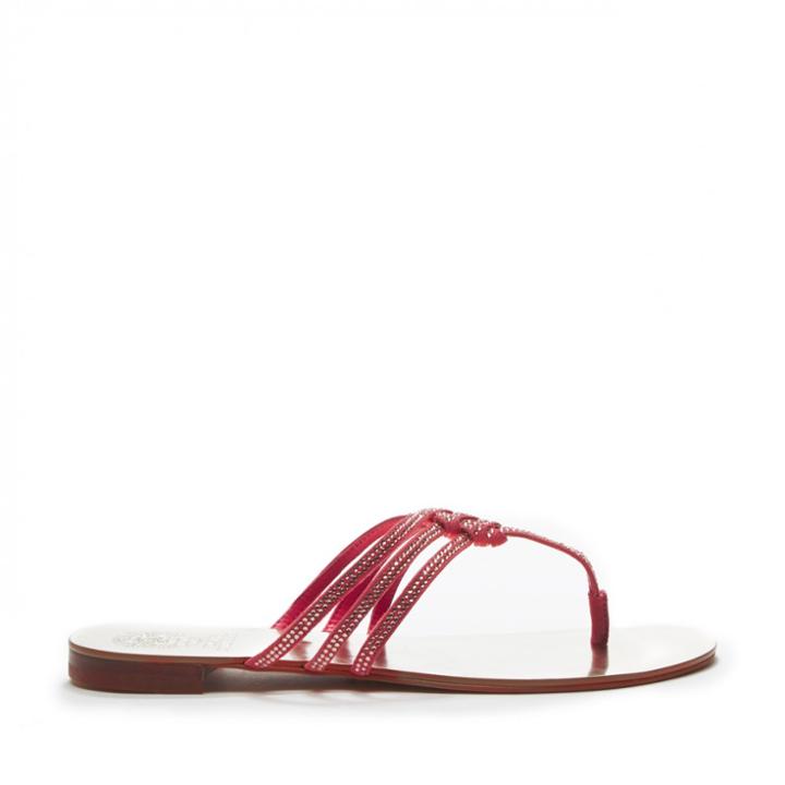 Vince Camuto Vince Camuto Mariella Strappy Flat Sandal - Bittersweet Grapefruit-6.5