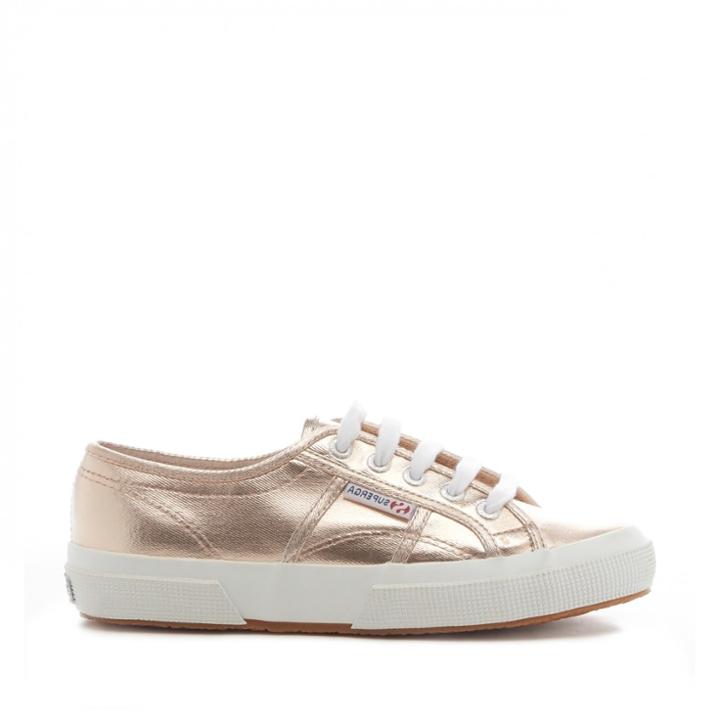 Superga Superga 2750 Cotmetu Metallic Sneaker - Rose Gold-6