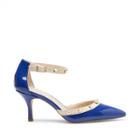 Sole Society Sole Society Anneke Studded Mid-heel Pump - Cobalt-5.5