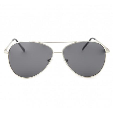 Solesociety Tailynn Oversized Metal Aviator - Silver