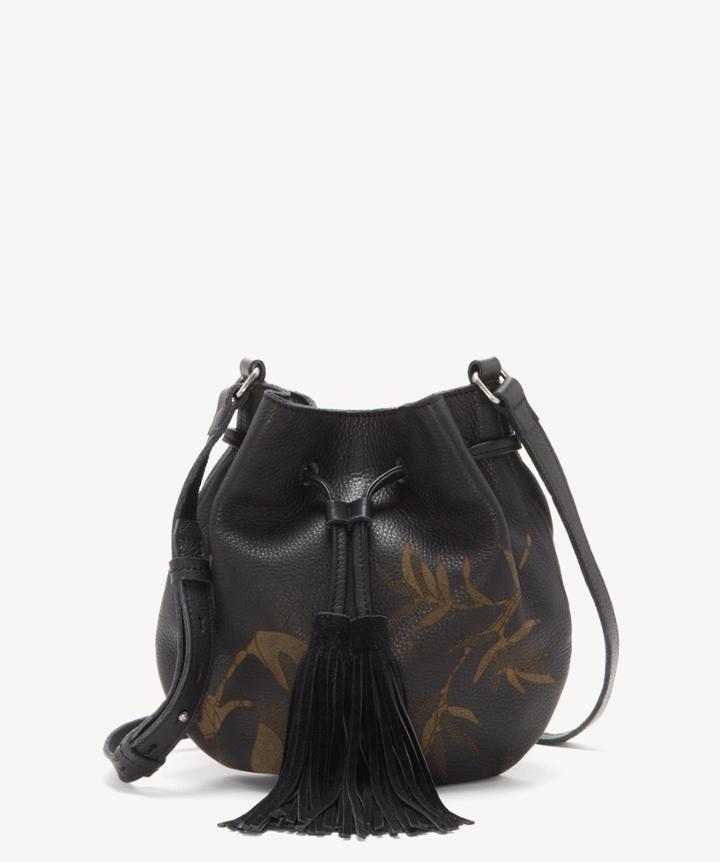 Lucky Brand Lucky Brand Women's Anza Crossbody Bag Black Matte/oiled Suede From Sole Society