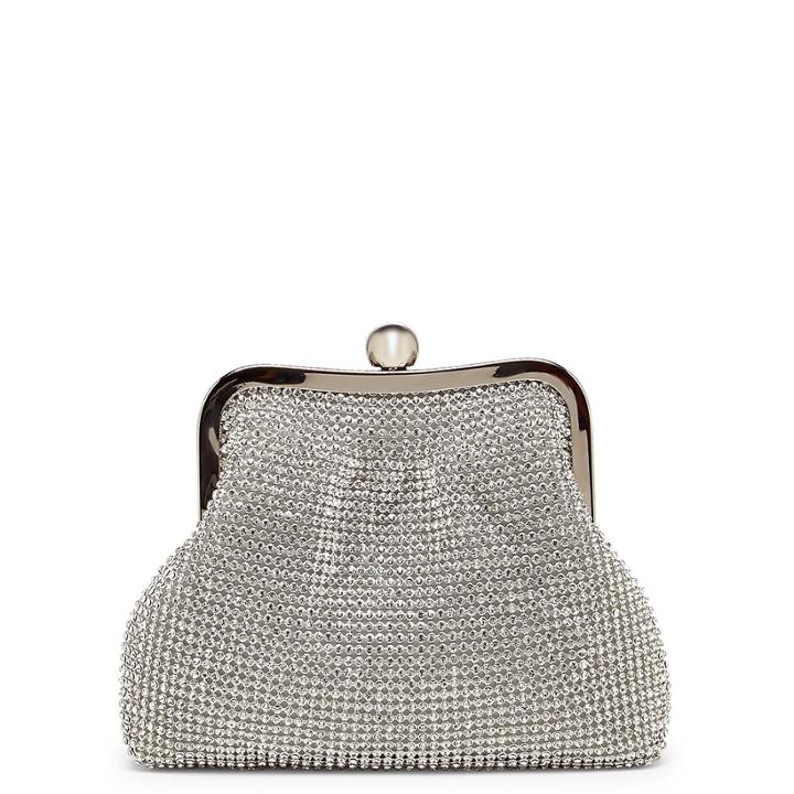 Sole Society Sole Society Simmone Crystal Evening Pouch - Crystal