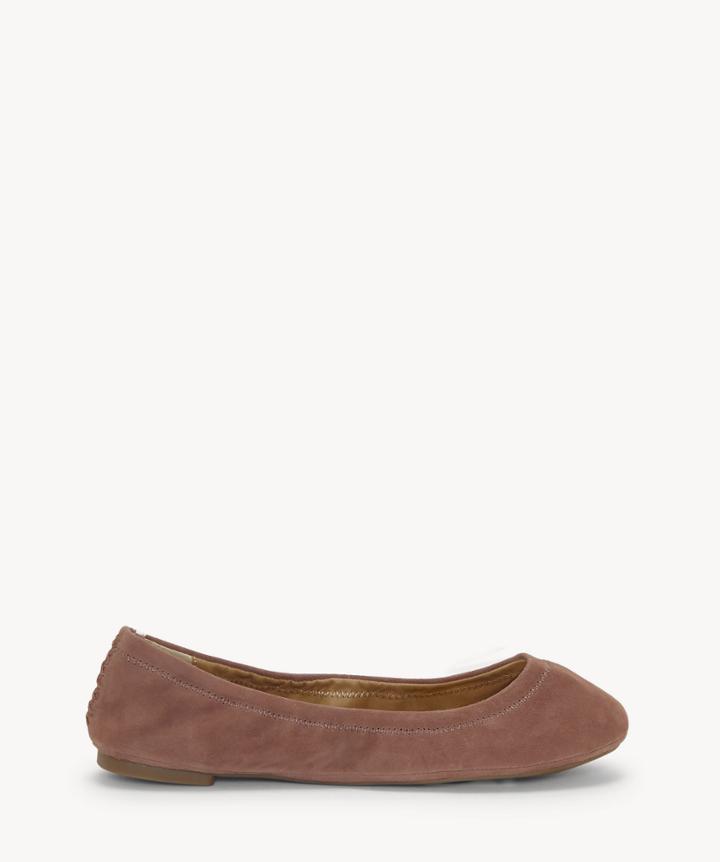 Lucky Brand Lucky Brand Women's Emmie Foldable Ballet Flats Mauve Size 6 Fabric From Sole Society