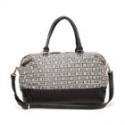 Sole Society Sole Society Daphnee Printed Weekender - Black-one Size