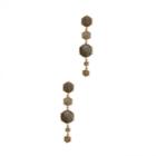 Sole Society Sole Society Gem Stone Drop Earring - Grey-one Size