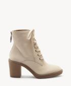 Lucky Brand Lucky Brand Women's Borelis Lace Up Bootie Limestone Size 5 Leather From Sole Society