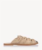 Urge Urge Romy Knotted Flats Mules Tan Size 6 Leather From Sole Society