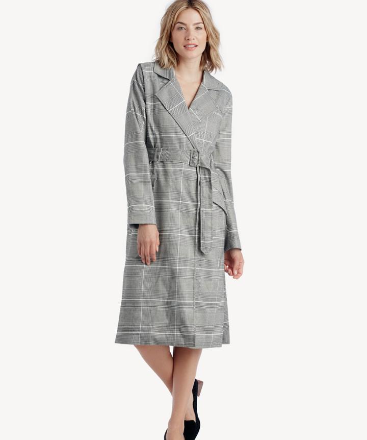 J.o.a. J.o.a. High-slit Belted Coat