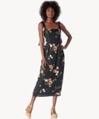 Capulet Capulet Camille Midi Dress Black Floral Size Extra Small From Sole Society