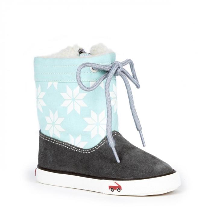 See Kai Run See Kai Run Greta Winter Boot - Mint-5t