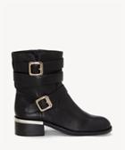 Vince Camuto Vince Camuto Women's Webey Buckle Boots Black Size 5 Leather From Sole Society