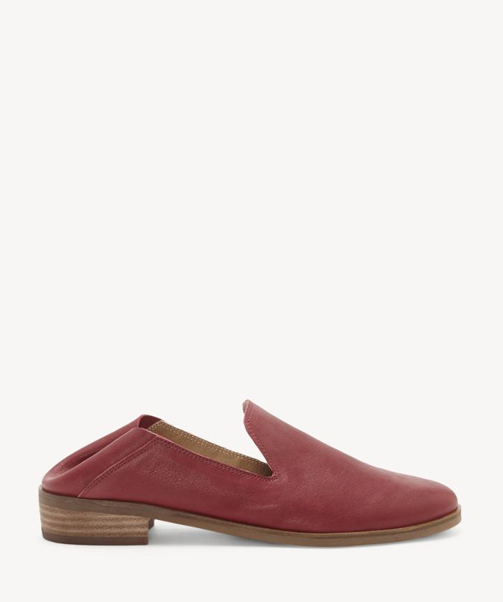 Lucky Brand Lucky Brand Women's Cahill Convertible Back Loafers Biking Red Size 5 Leather From Sole Society
