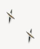 Sole Society Women's X Stud Earrings Silver One Size From Sole Society
