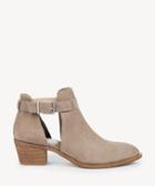 Sole Society Sole Society Nahia Cut Out Bootie Warm Taupe Size 5 Suede