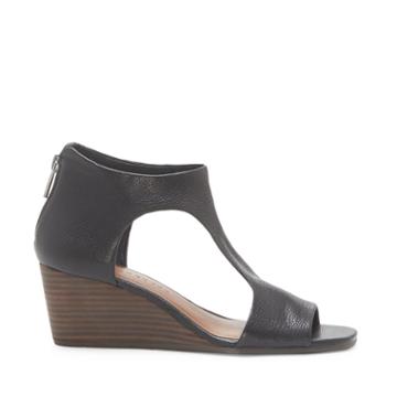 Lucky Brand Lucky Brand Tehirr Back Zip Wedge - Black-6
