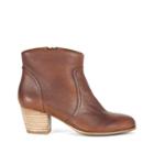 Sole Society Sole Society Romy Western Bootie - Vintage Cognac-5.5