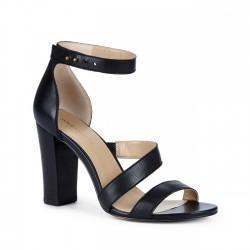 Solesociety Sole Society Wendell Open Toe Heel - Black-5