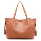 Sole Society Sole Society Lex Large Tote With Tassels - Cognac-one Size