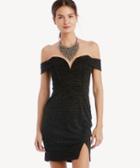 Astr Astr Women's Jade Dress In Color: Black Sparkle Size Large From Sole Society