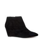 Sole Society Sole Society Galaossi Pointed Toe Wedge Bootie - Black-10