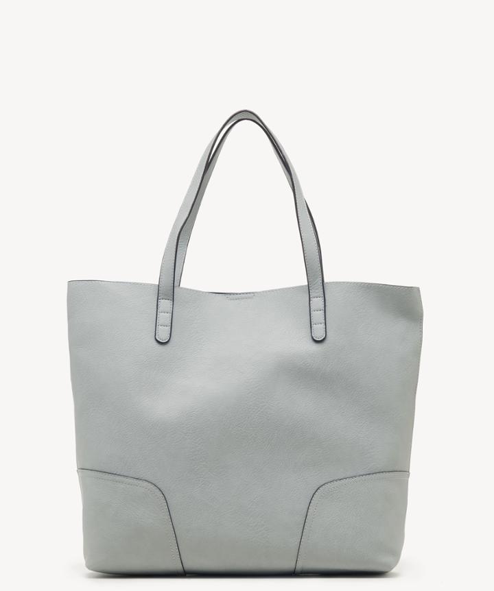 Sole Society Women's Lilyn Tote Vegan Powder Blue Vegan Leather From Sole Society