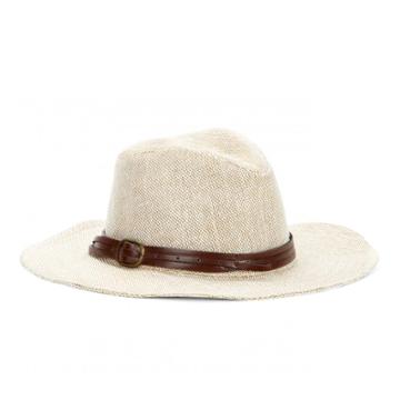 Sole Society Sole Society Wide Brim Straw Hat With Band - Natural