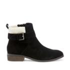 Sole Society Sole Society Austen Shearling Bootie - Black