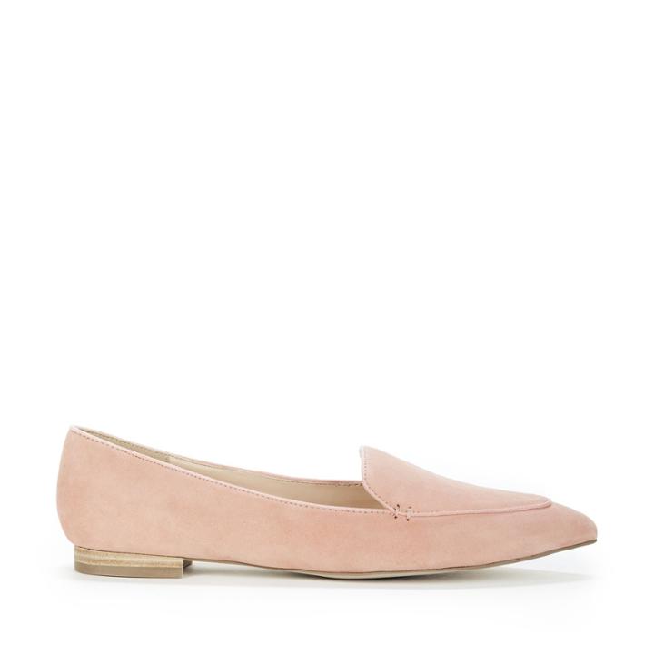 Sole Society Sole Society Cammila Pointed Toe Smoking Slipper - Tawny Orange