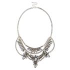 Sole Society Sole Society Voyager Statement Necklace - Gunmetal