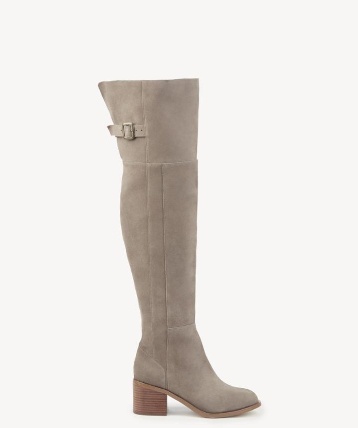 Sole Society Sole Society Devlin Otk Buckle Boots Mushroom Size 5 Suede