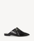 1. State 1. State Women's Felid Mules Flats Black Size 10 Suede From Sole Society