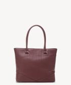 Sole Society Women's Urche Tote Vegan Oxblood Vegan Leather From Sole Society