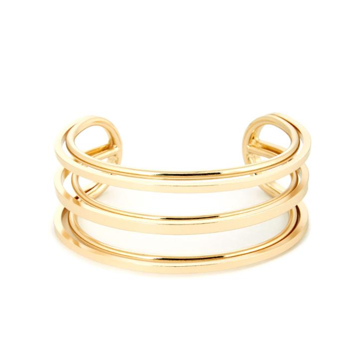 Sole Society Sole Society Futuristic Cuff - Gold