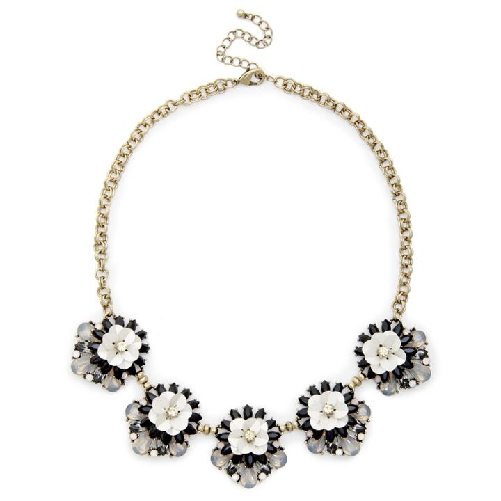 Sole Society Sole Society Floral Statement Necklace - Multi-one Size