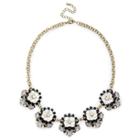 Sole Society Sole Society Floral Statement Necklace - Multi-one Size