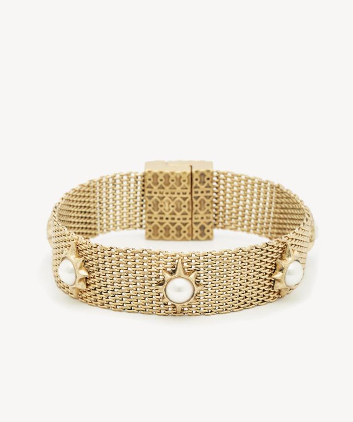 Sole Society Women's Mesh Bracelet Gold One Size From Sole Society