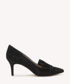 Sole Society Women's Darbia Ruffle Pumps Black Size 5 Suede From Sole Society