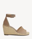 Vince Camuto Vince Camuto Women's Leera Espadrille Wedges Dusty Mink Size 5 Leather From Sole Society